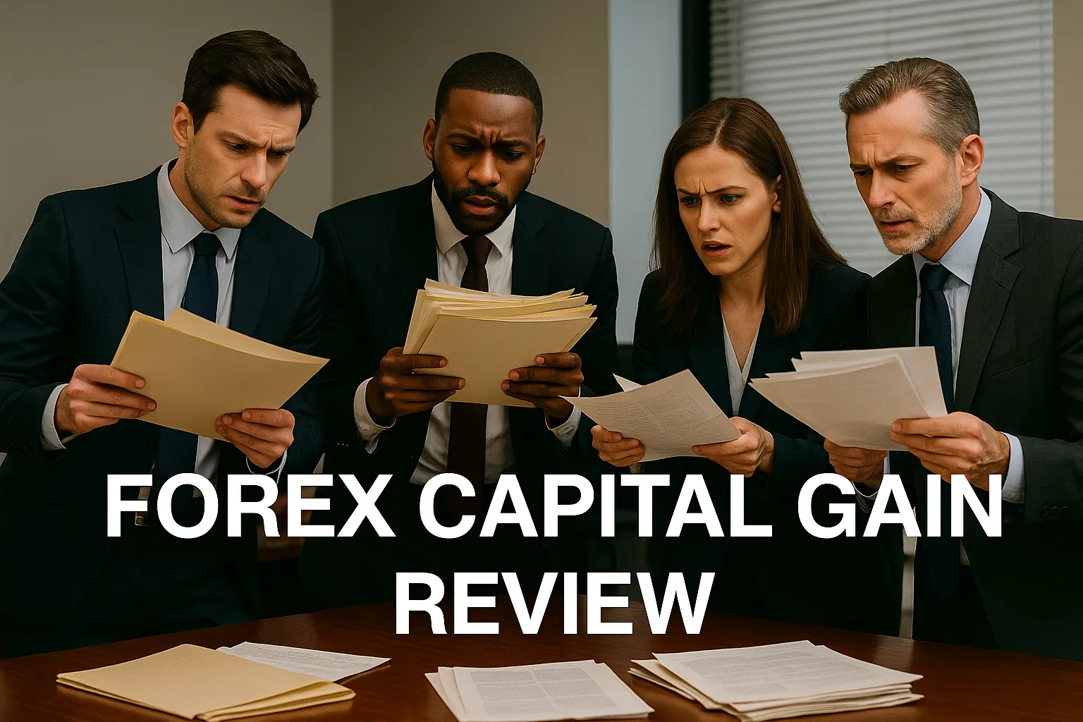 รีวิว Forex Capital Gain – การวิเคราะห์ที่เชื่อถือได้ของ BrokerHiveX