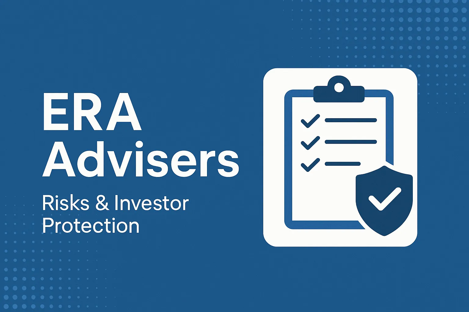 Are the US SEC's ERA advisors reliable? Analyzing the compliance and risks of the SEC's investment advisor exemption.