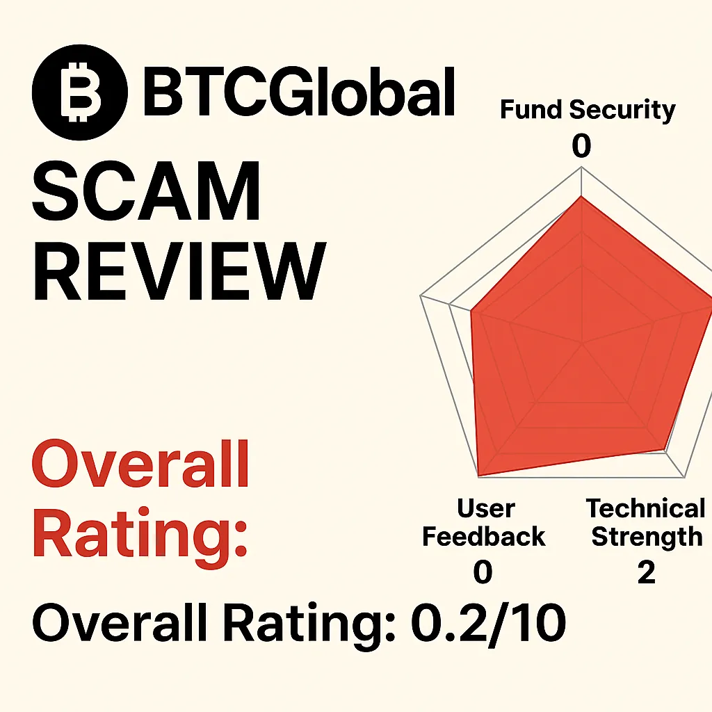 BTCGlobal: One of South Africa's Largest Cryptocurrency Ponzi Scams