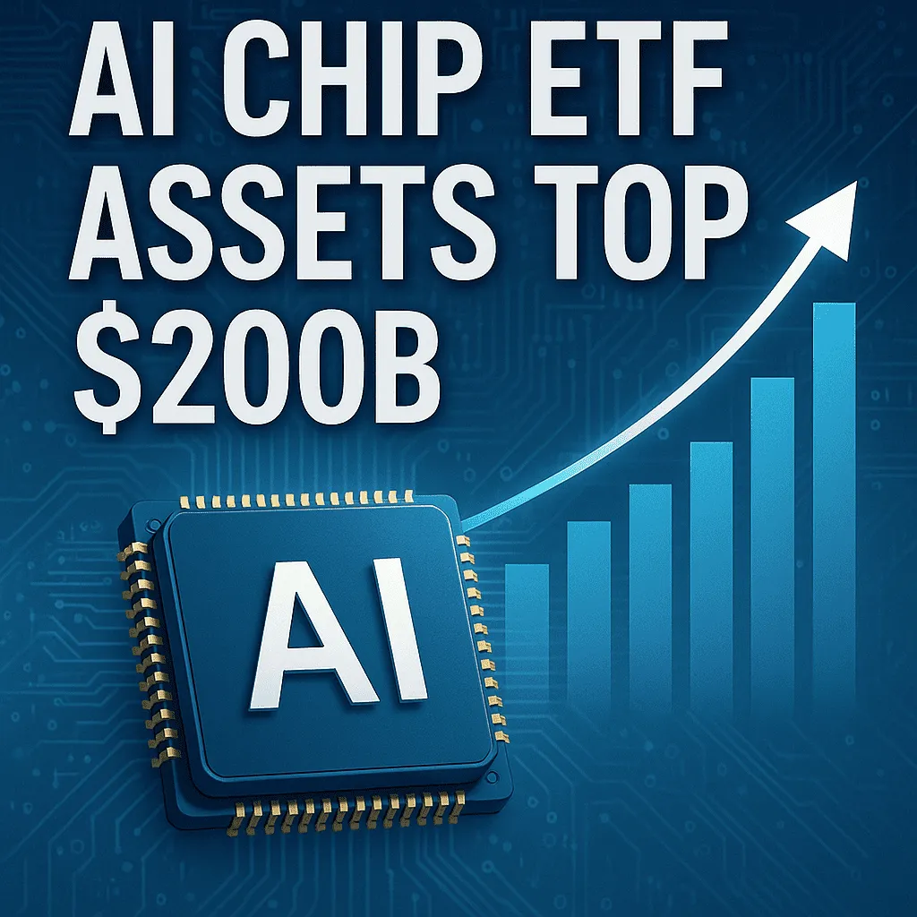Global AI chip ETF asset size exceeds US$200 billion, semiconductor investment boom escalates