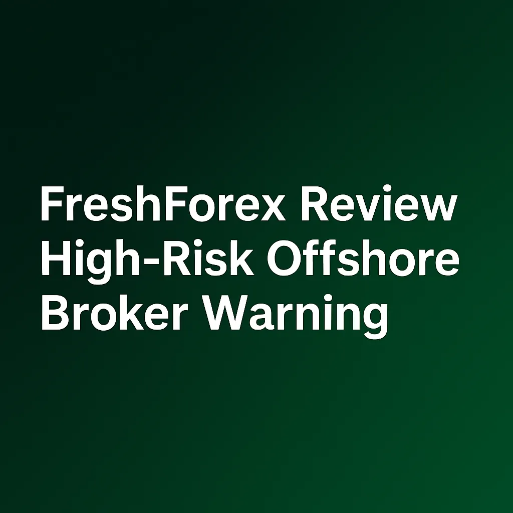 FreshForex Review | Is FreshForex a Scam Broker? Offshore Registration, No Real License, and Withdrawal Trap Analysis