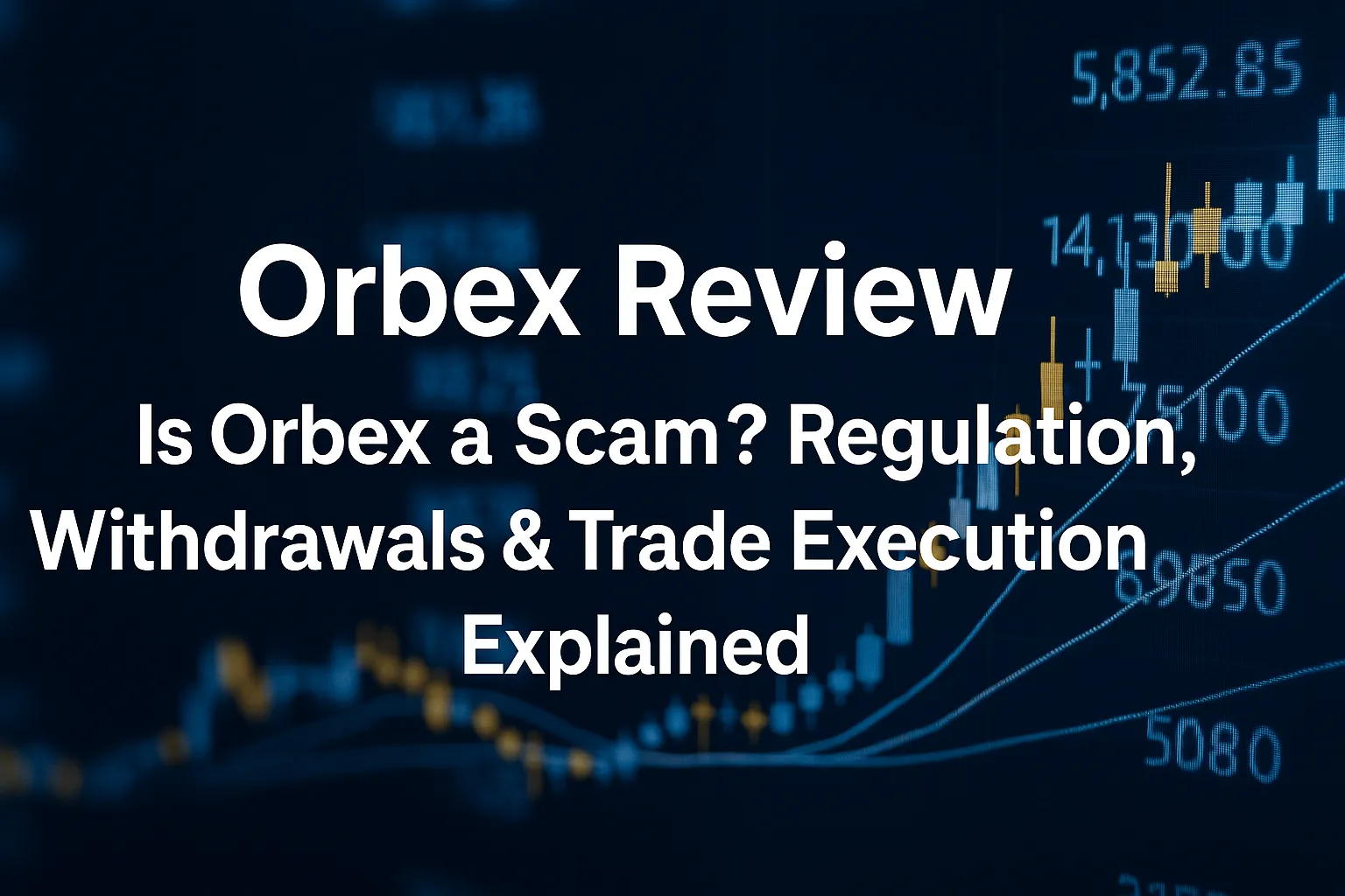 Orbex Review | Is Orbex Legit or a Scam? Regulation, Withdrawals & Trade Execution Explained