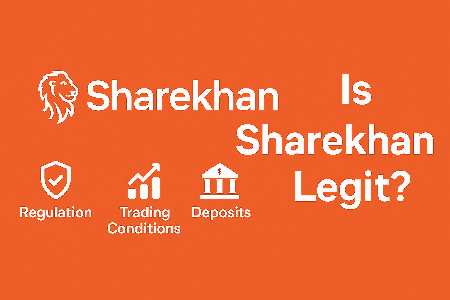 Sharekhan Review | Is Sharekhan Reliable? A Complete Analysis of Regulatory Compliance, Trading Conditions, Deposits and Withdrawals, and User Reputation
