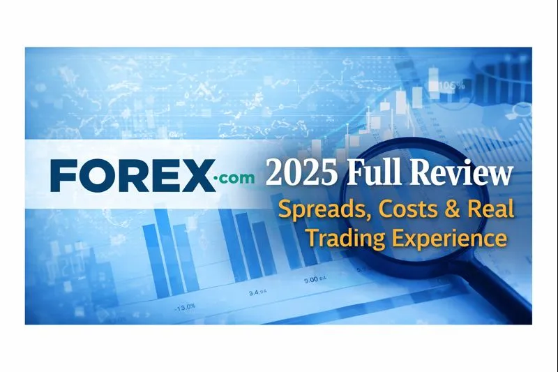 FOREX.com 2025 Full Review Report: Spreads, Fees, Trading Platform, and Real Trading Experience