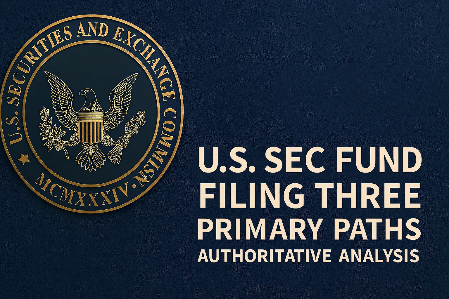 🇺🇸 A detailed explanation of the three major categories of US SEC fund filings