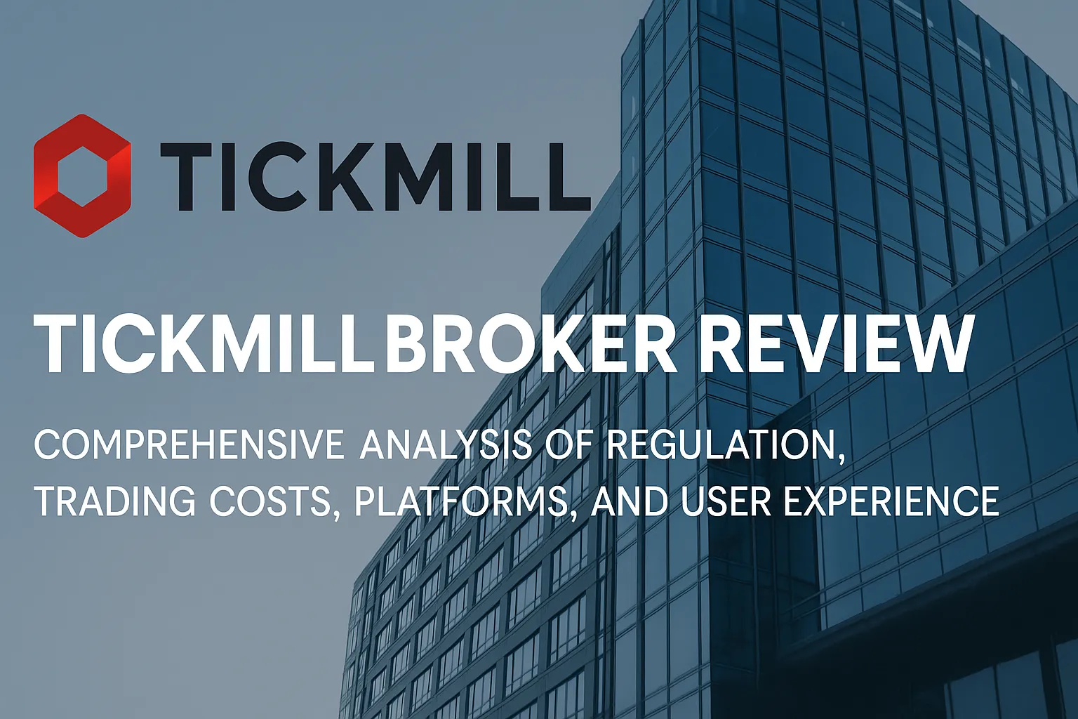 Tickmill Broker Review: A Comprehensive Analysis of Regulation, Transaction Costs, Platform and User Experience