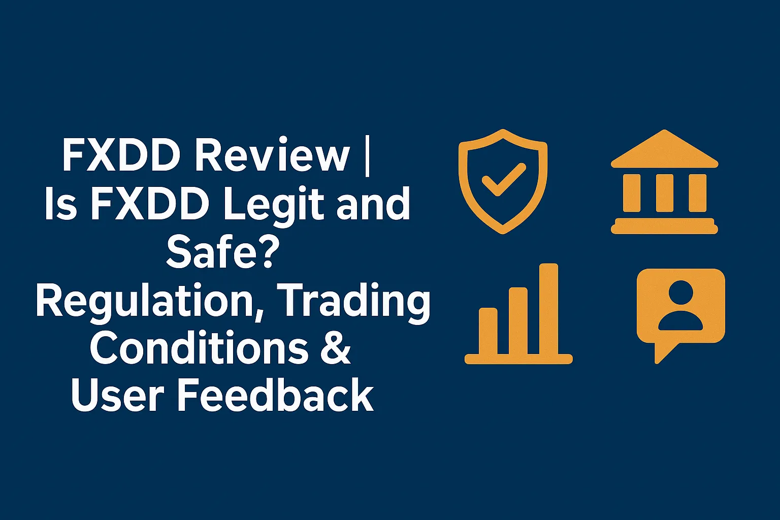 FXDD評量| FXDD可靠嗎？監管合規性、交易條件、出入金與用戶口碑全解析
