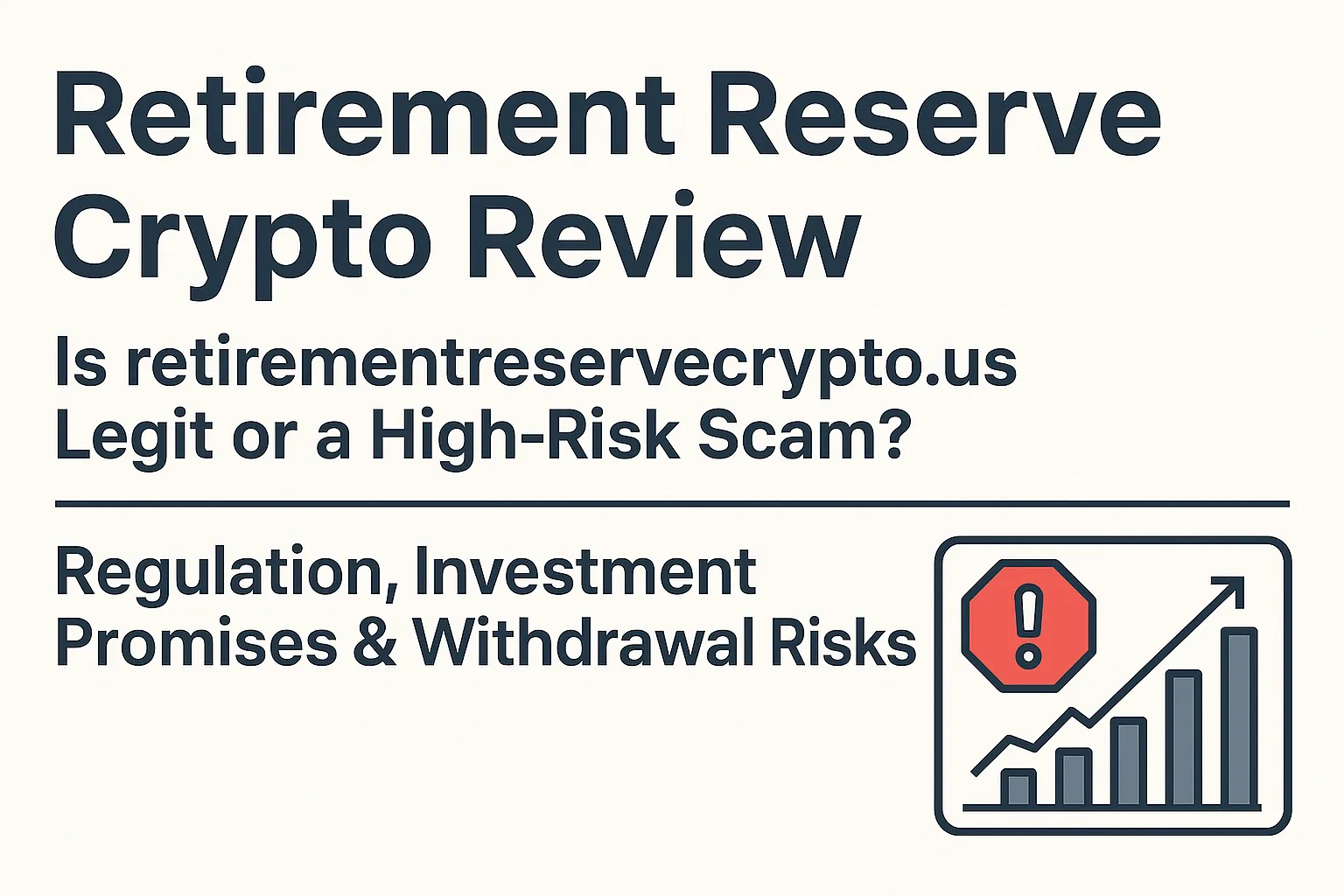 Retirement Reserve Crypto Review | Is retirementreservecrypto.us a Scam? A Complete Analysis of Cryptocurrency Investment, Regulatory Compliance, and Financial Risks