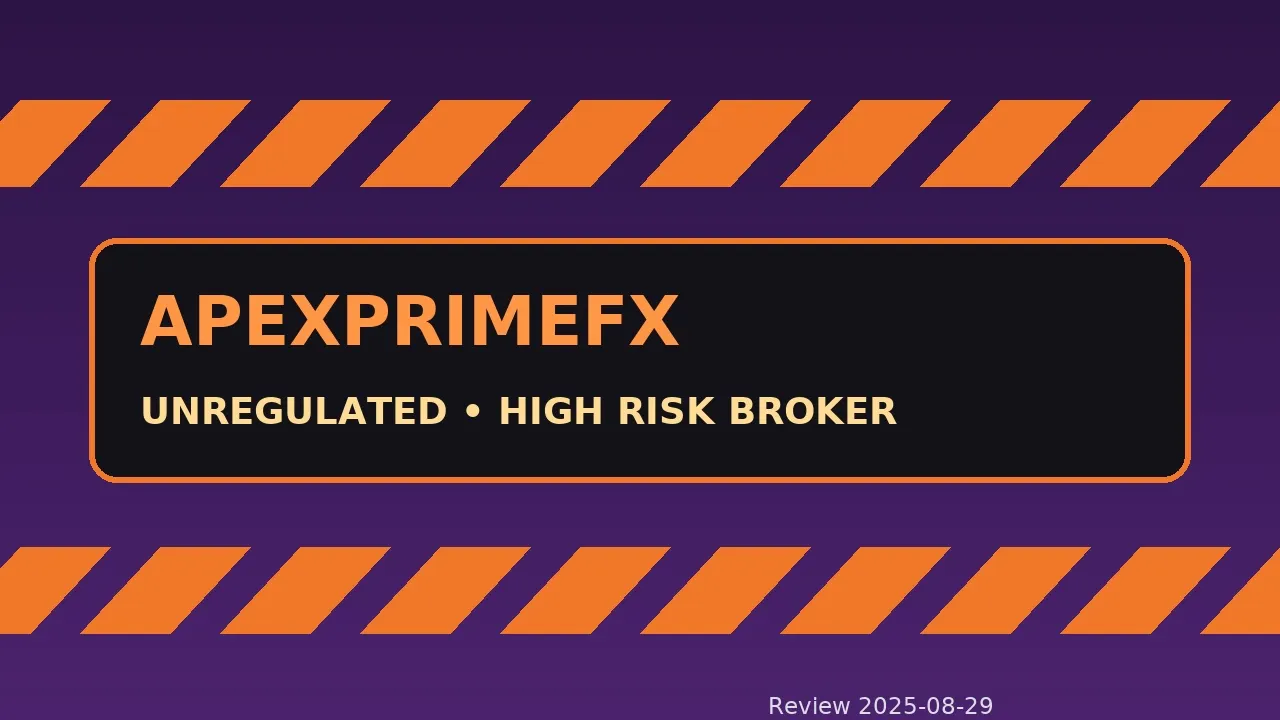 Why We Believe ApexPrime Is a Scam Broker