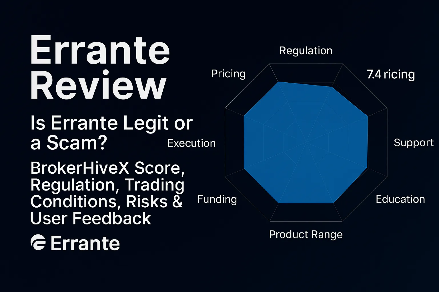 Errante Review | Is Errante Legit and Safe? Regulation, Trading Conditions & BrokerHiveX Score