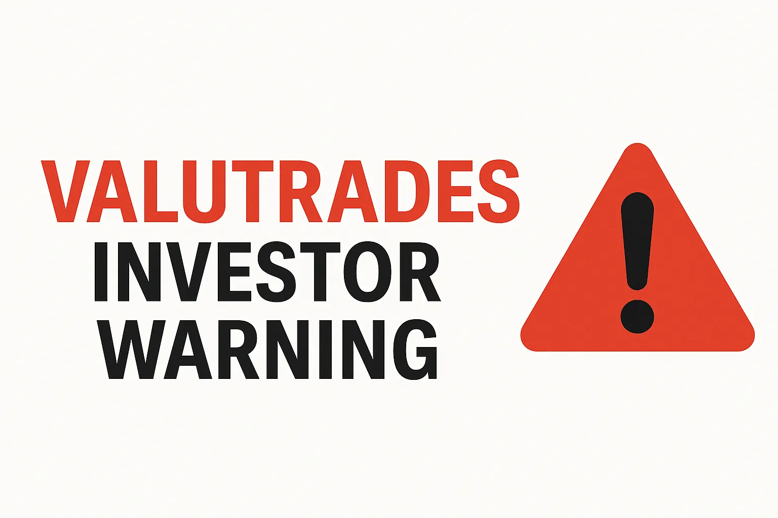 Valutrades Risk Investigation | Investor Rights Protection Cases Reveal Fraud Characteristics