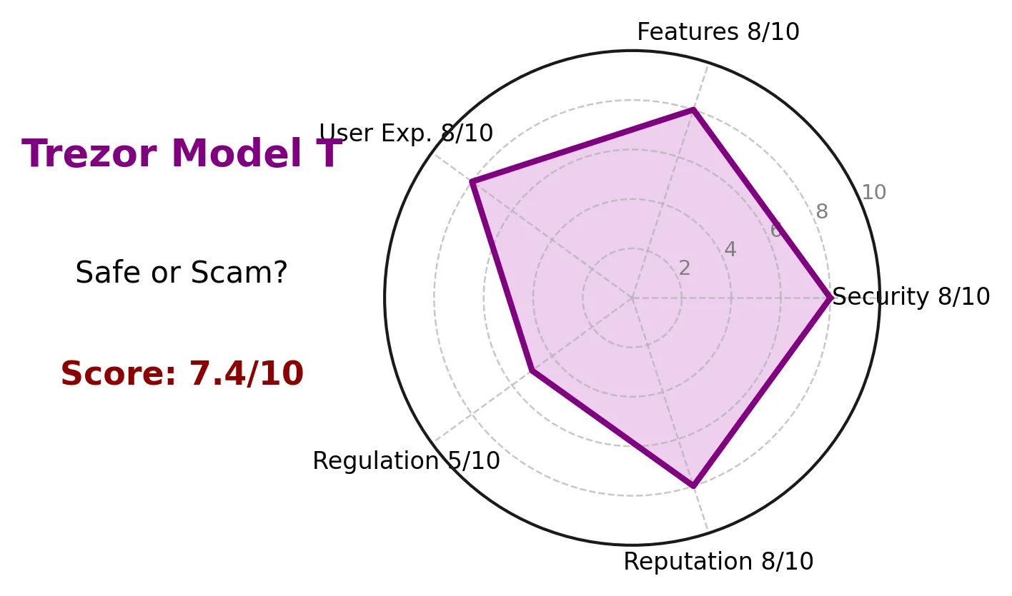 Trezor Model T Wallet In-Depth Review | Is the Trezor Wallet Safe? Is It a Scam?