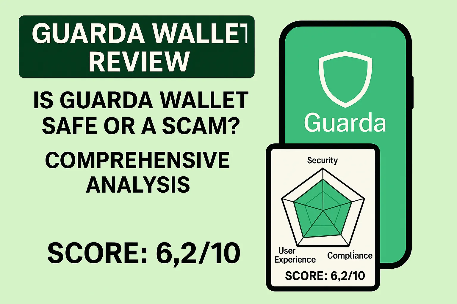 Guarda Wallet Review | Is Guarda Wallet reliable? Is it safe or a scam? A comprehensive analysis of its features, security, compliance, and user reviews.