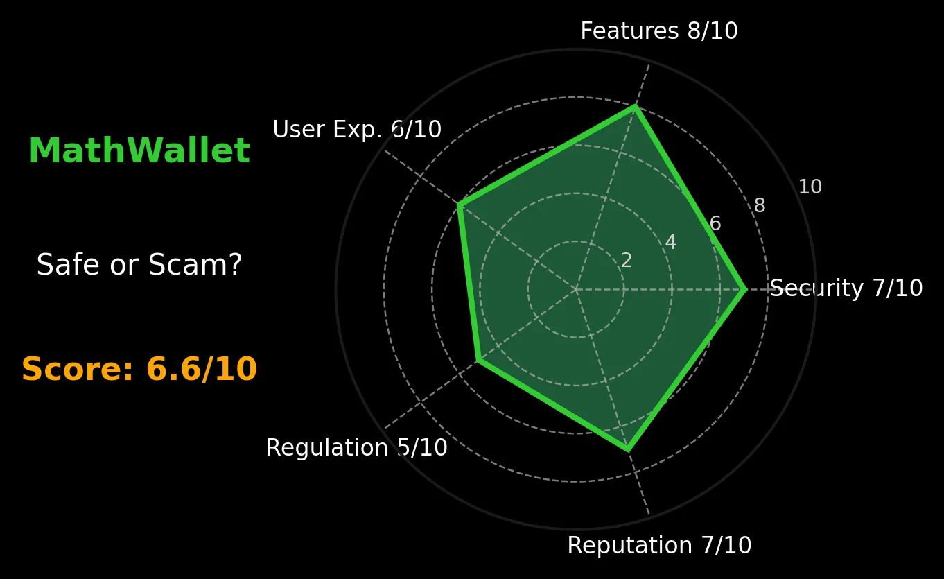 Reseña de la billetera MathWallet | ¿Es MathWallet confiable? ¿Es segura o una estafa?