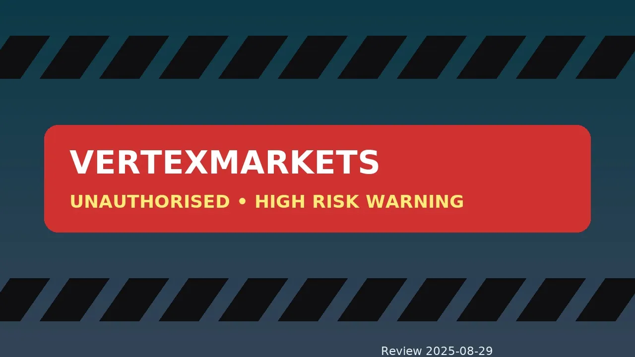 Is VertexMarkets Safe or a Scam Broker?