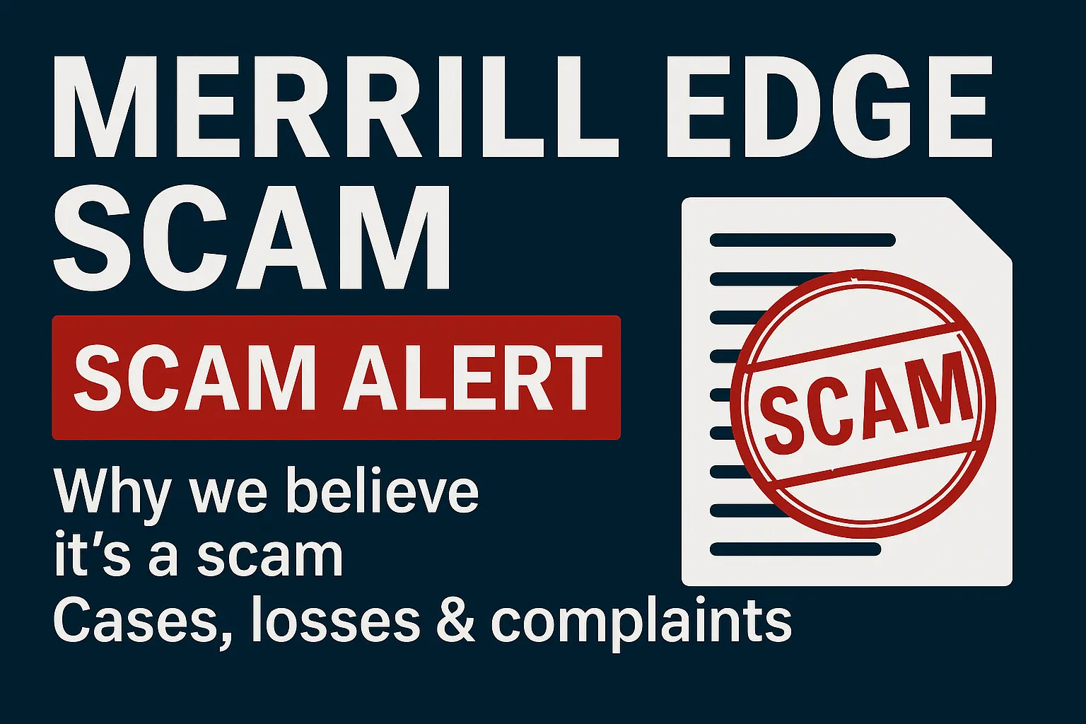 Merrill Edge Review | Is Merrill Edge Safe and Reliable? A Complete Analysis of Account Fees, Regulatory Compliance, and User Complaints