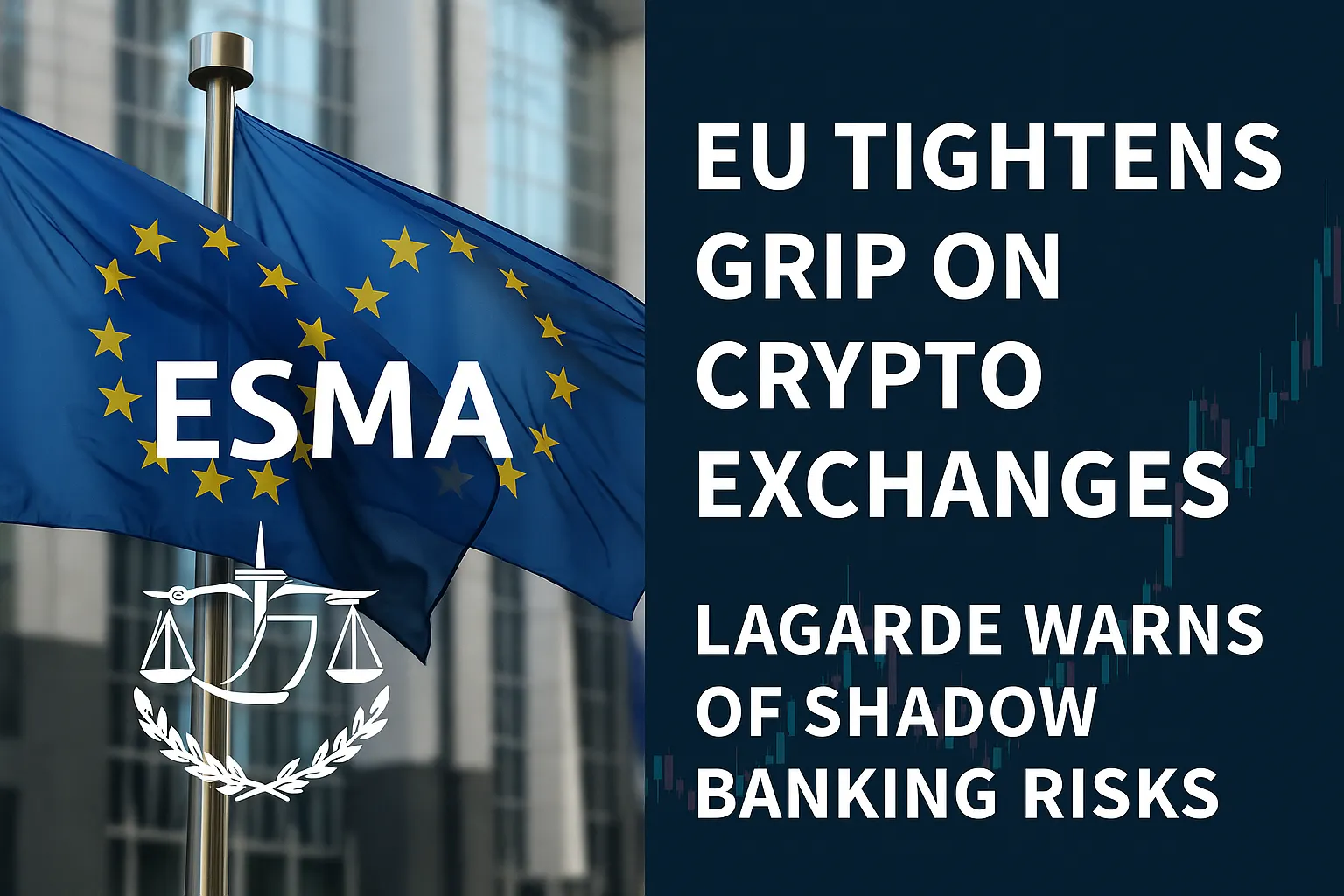 EU plans to expand regulatory powers over crypto exchanges | Lagarde warns of rising risks of “shadow banking”