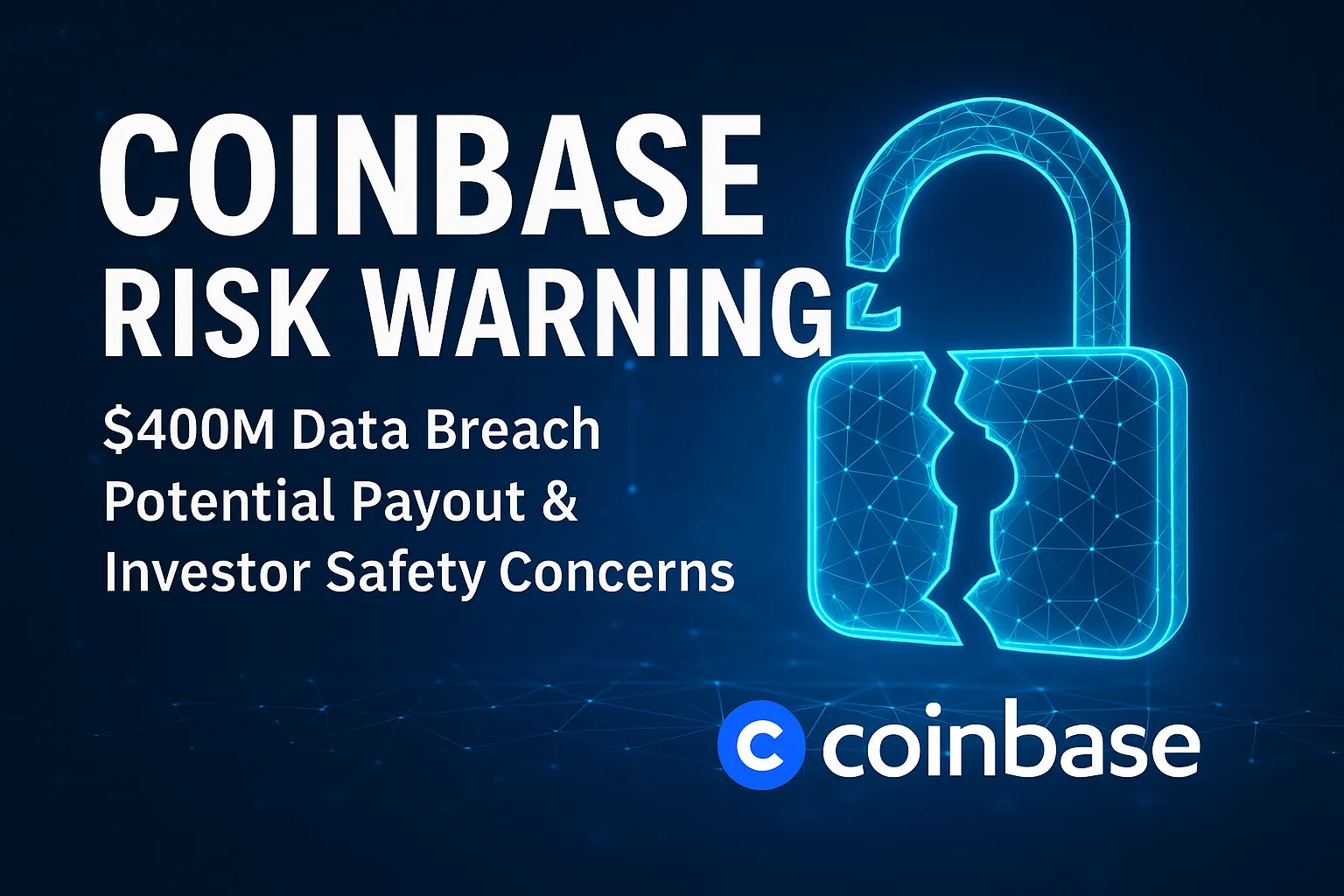 Coinbase Risk Warning | Leading US Exchange Customer Data Leak May Face $400 Million in Compensation
