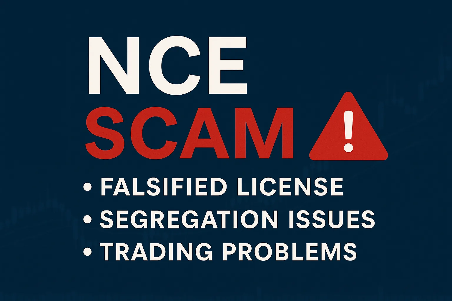 NCE Review｜Why We Believe It’s a Scam: Fake Regulation, Withdrawal Blockages & Full Fraud Scheme Analysis