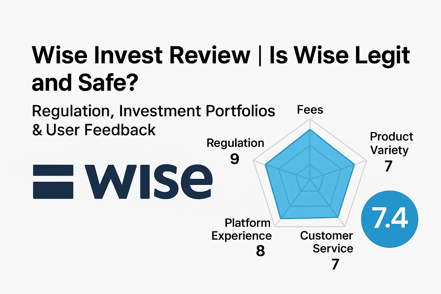 Wise Invest Review | Is Wise Reliable? A Comprehensive Analysis of Regulation, Investment Portfolios, and User Experience