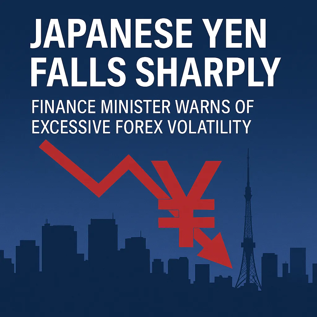 Japan's Finance Minister warns: The recent sharp depreciation of the yen has triggered the risk of volatility in the foreign exchange market
