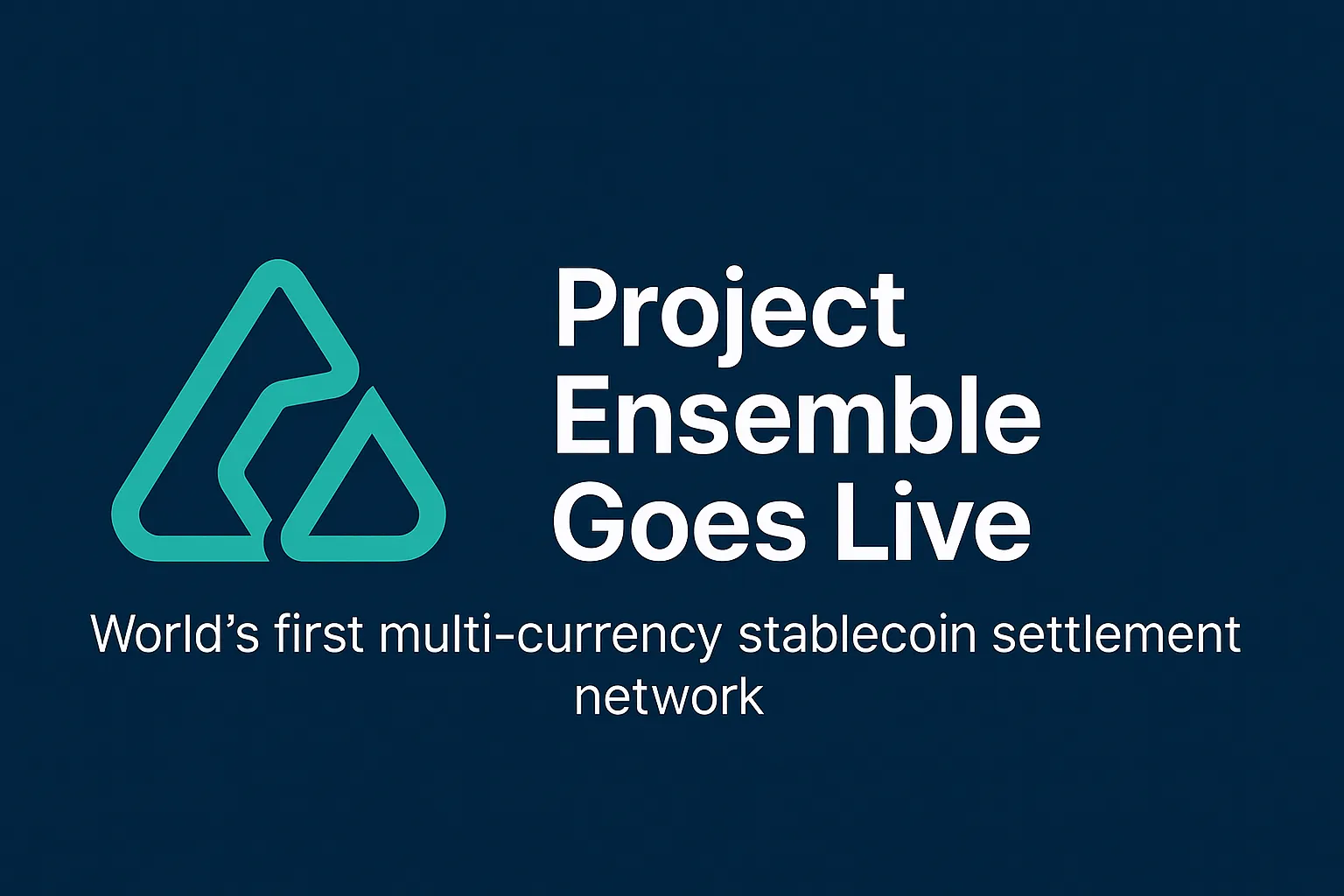 Singapore's "Project Ensemble" Officially Launches | The World's First Multi-Currency Stablecoin Settlement Network Disrupts the Cross-Border Payment Ecosystem