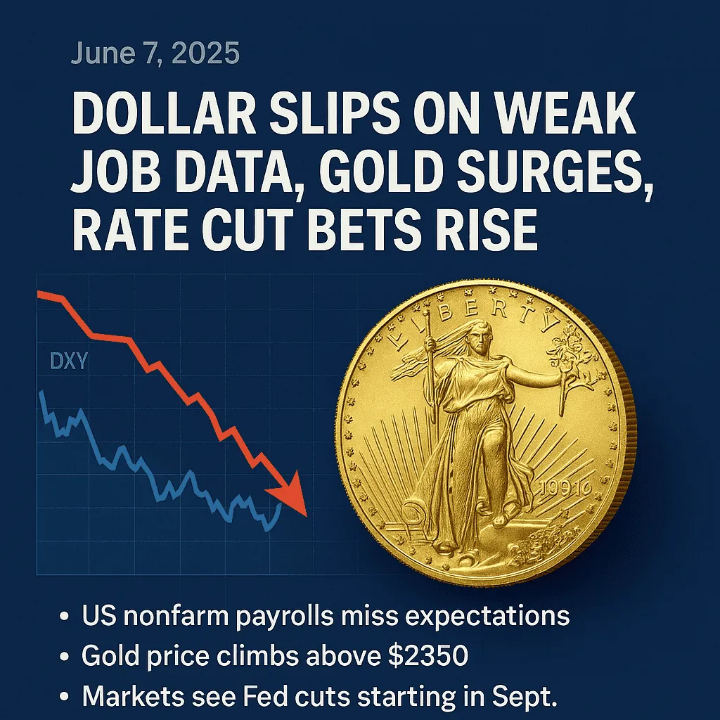 Non farm payroll data dragged down the US dollar, gold broke through in the short term, and the market is betting on the Federal Reserve to cut interest rates early
