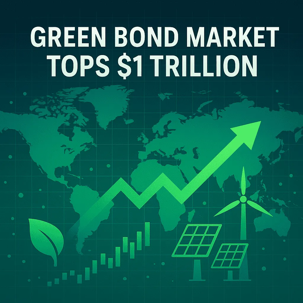 Global green bond issuance exceeds US$1 trillion for the first time, and sustainable finance enters a "high-speed expansion zone"
