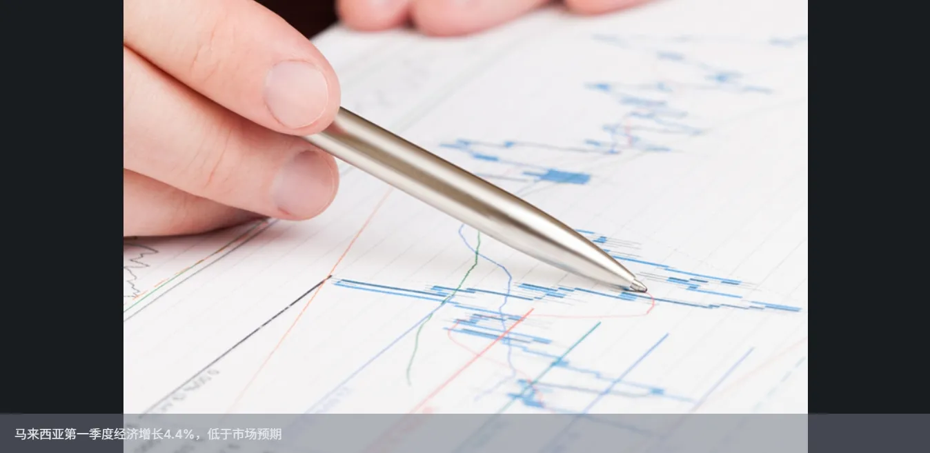 Malaysia's GDP growth rate in the first quarter of 4.4% fell short of expectations, raising concerns about the slowing pace of economic recovery