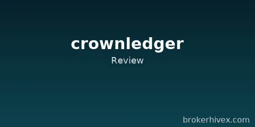 Crownledger Scam Exposed | Why We Think It's a Scam? False Compliance, No Regulation, and Difficult Withdrawals Revealed