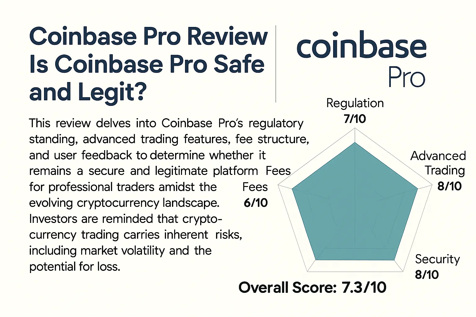 Coinbase Pro Review | Is Coinbase Pro Reliable? A Complete Analysis of Regulatory Compliance, Advanced Trading, Fees, and User Feedback