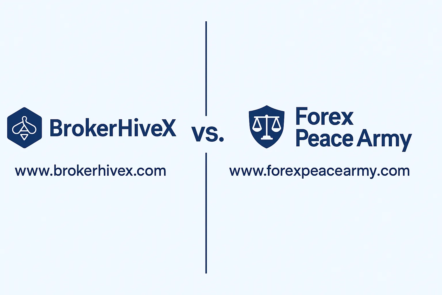 BrokerHiveX vs. Forex Peace Army | The Complementary Value of Transparency and a User Review Community