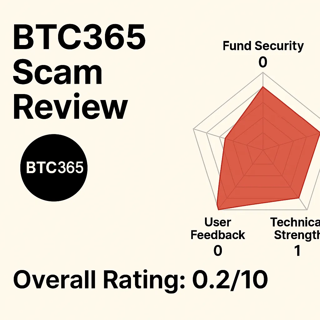 BTC365 Absence Review | Ponzi scheme, withdrawal difficulties, and abscondment concerns