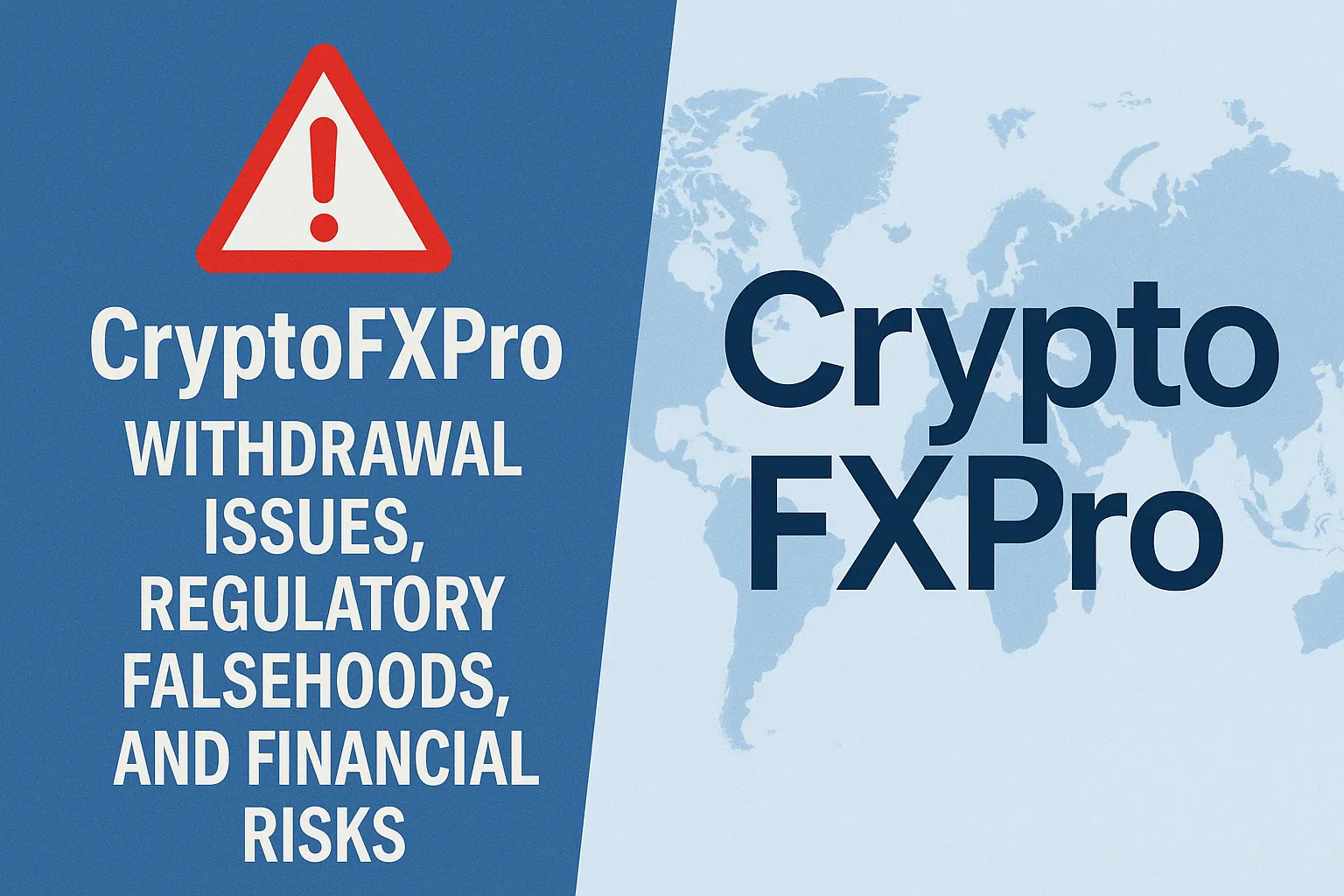 CryptoFXPro In-Depth Risk Investigation | Blocked Withdrawals, False Regulation, and the Risk Traps of Cryptocurrency