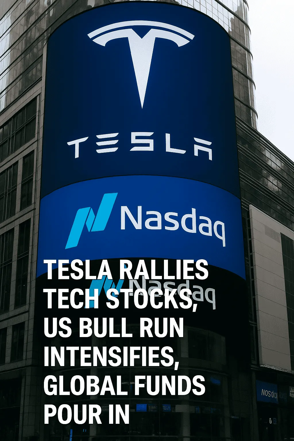Tesla once again leads the surge in technology stocks, the bull market momentum of US stocks intensifies, and global funds flow in at an accelerated pace