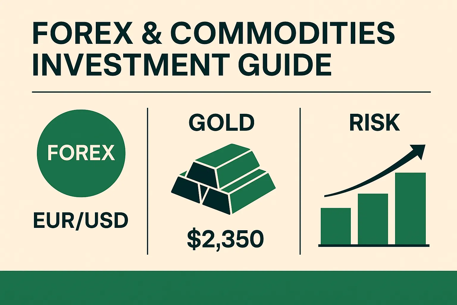 Fundamentals of Forex and Commodity Investment | A Complete Analysis of the Risk and Return of Gold, Crude Oil, and Foreign Exchange Markets