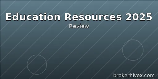 Forex Platform Education and Training Resource Review 2025 | Is the Learning Material Real Education or Marketing?