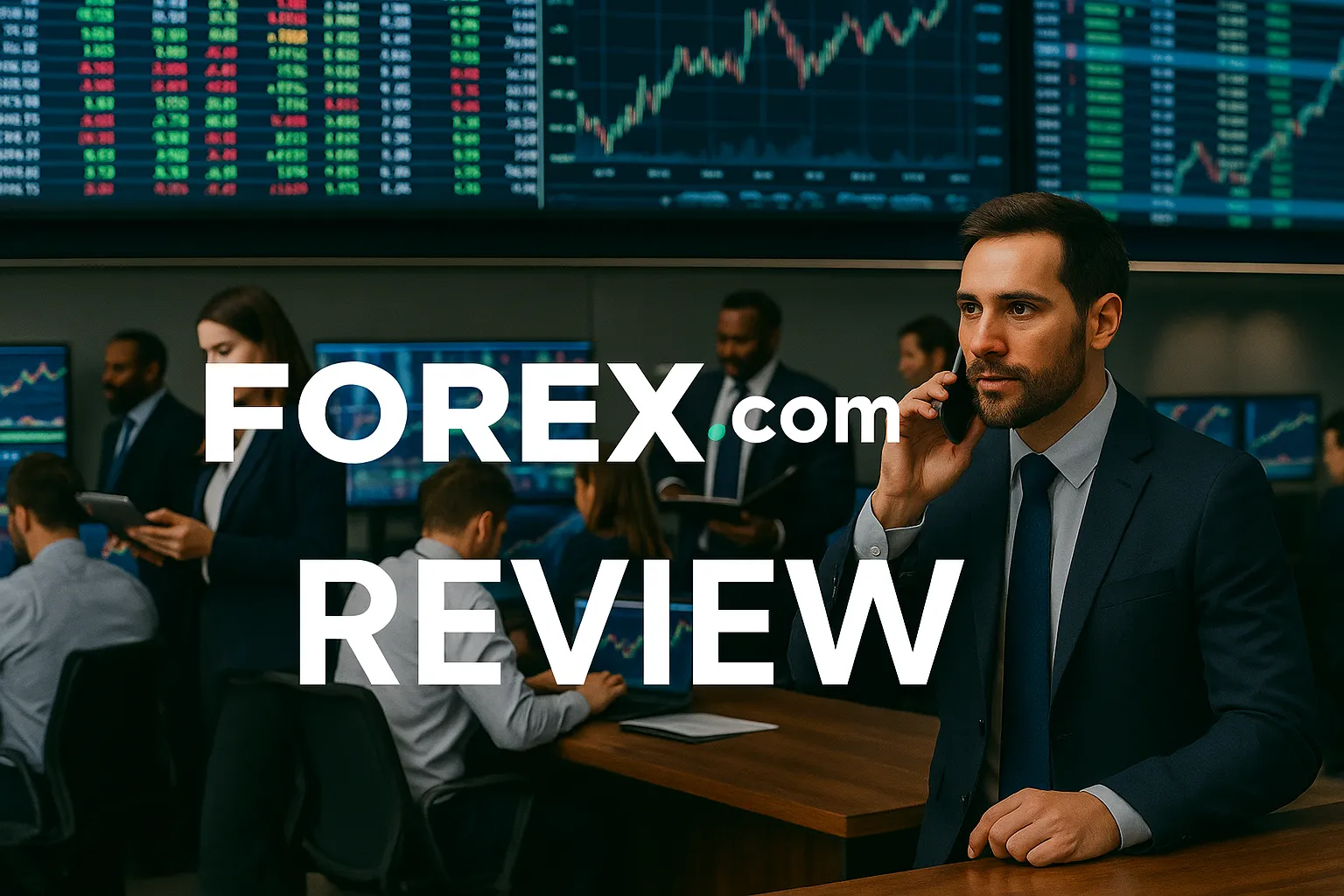 FOREX.com Review 2025 – Comprehensive Broker Analysis by BrokerHiveX