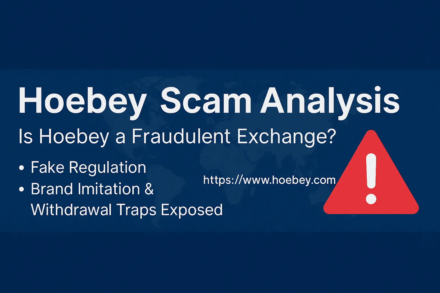 Hoebey Scam Analysis｜Is Hoebey a Fraudulent Exchange? Fake Regulation, Brand Imitation & Withdrawal Traps Exposed