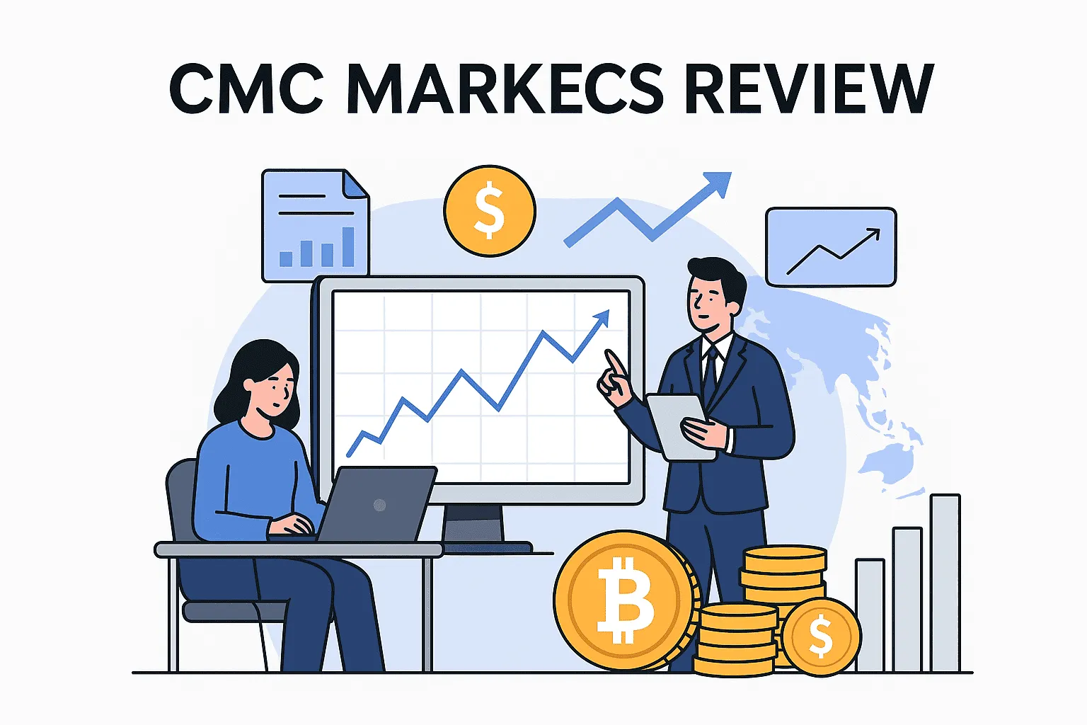 CMC Marketsレビュー：世界有数の外国為替・CFDブローカーの徹底分析（FCA規制／スプレッド／取引のメリット／手数料概要）