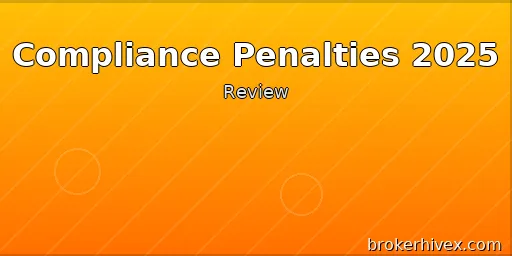 Forex Platform Compliance Penalty and Punishment Record Review 2025 | Who Has the Most Black History?