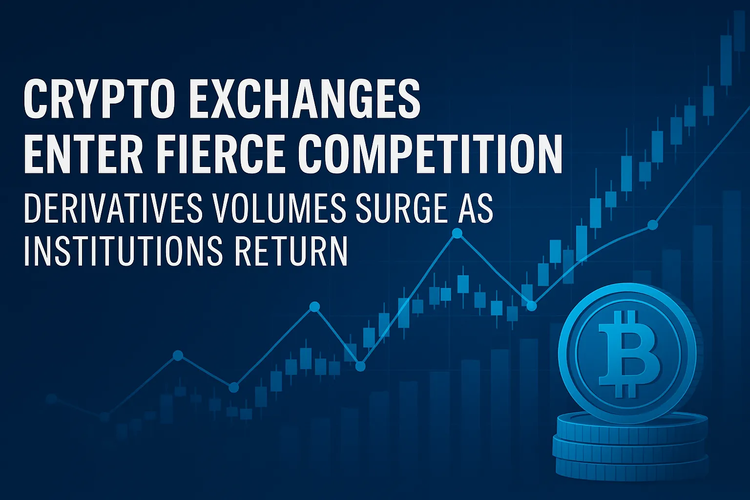 Competition among global cryptocurrency exchanges intensifies | Derivatives trading volume hits a new high for the year as institutions return to the market.