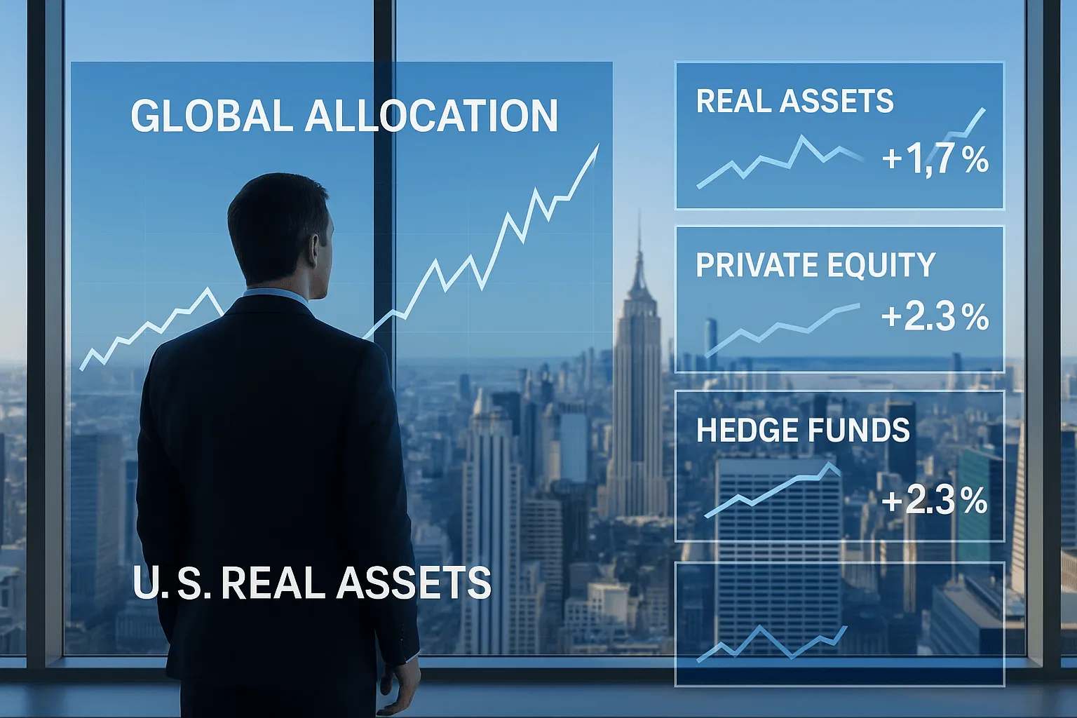 Global investors reshape their allocations: US real assets and alternative investments will accelerate their rise in 2025