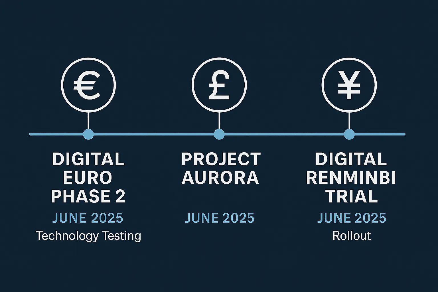 "Digital Euro, Digital Pound and Digital RMB: Latest Insights into Cross-Border Payments and Ecosystem Construction in June 2025"
