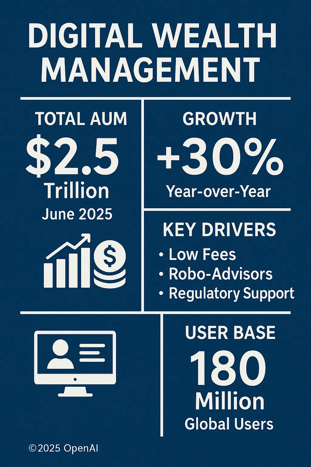 Digital wealth management assets exceed $2.5 trillion in the first half of 2025: A panoramic view of industry changes