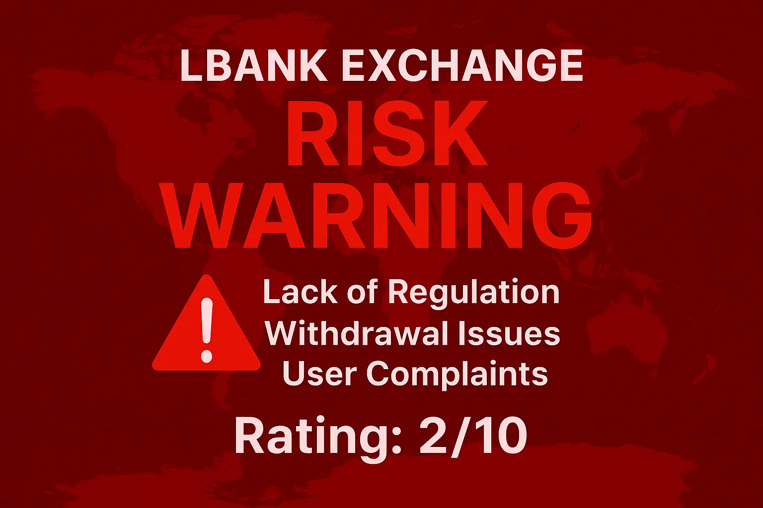 LBank Review | Is LBank Reliable? A Complete Analysis of Regulatory Vacuums, Withdrawal Barriers, and User Complaints
