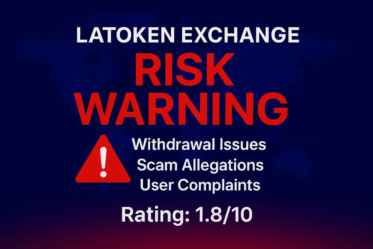 LATOKEN Risk Warning | Is LATOKEN Reliable? A Complete Analysis of Withdrawal Obstacles, Project Disputes, and User Complaints