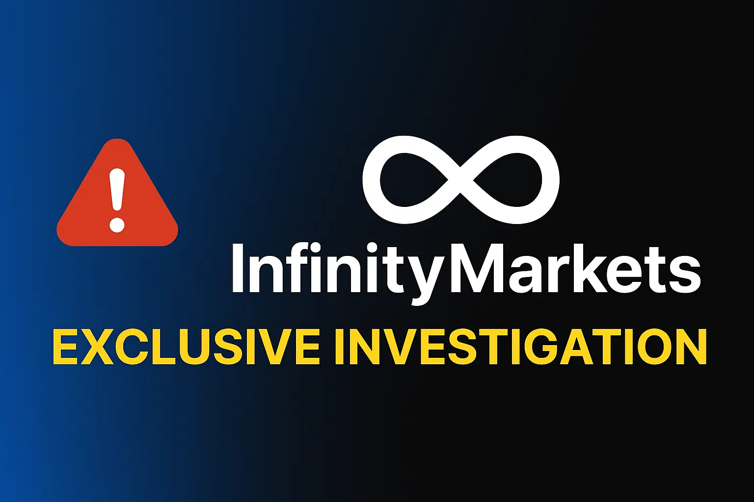 InfinityMarkets Exclusive Investigation | Funding Dilemma and False Compliance Behind the "Unlimited Possibilities" Slogan