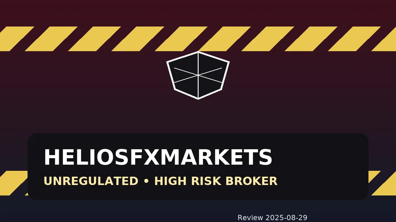 HeliosFXMarkets Review | Scam Alert or Safe Broker?