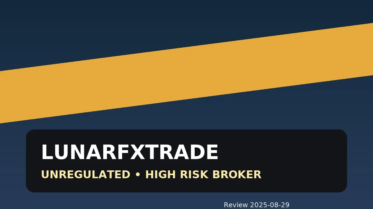 Why We Believe LunarFXTrade Is a Scam Broker
